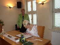 Hochzeitsbild im Standesamt