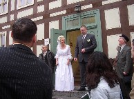 Hochzeitsbild im Standesamt